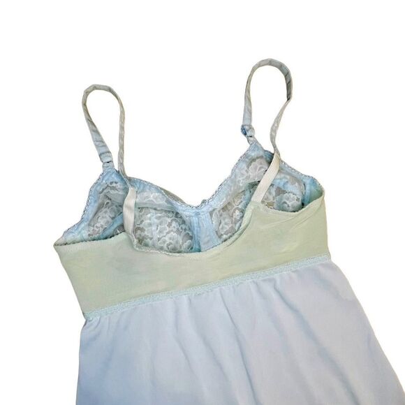 Vintage Blue bra chemise - Vassarette - Picture 5 of 11